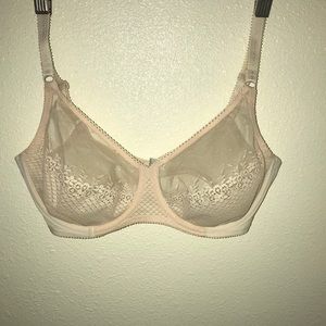 Chantelle Nude Bra Size 34 D